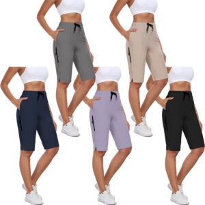 Lightweight Fifth-length Pants Comfortable Mid-length Style