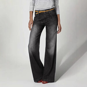 Komfortable straight-leg jeans