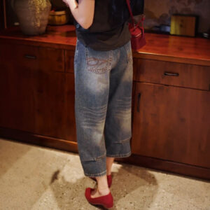 Casual ankle-length jeans til kvinder