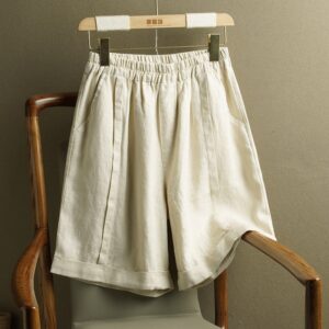 Afslappede shorts i enkel stil