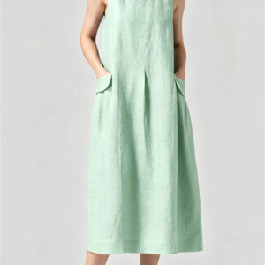 Alva Linen Maxi Dress