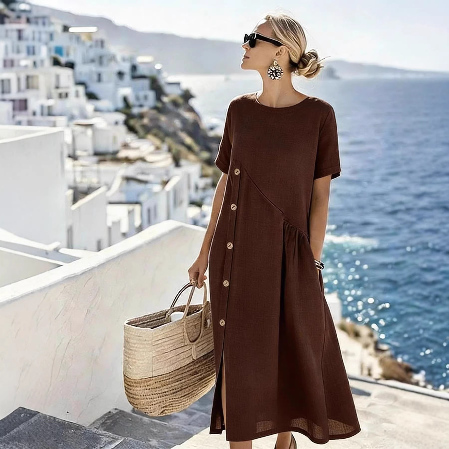 Casual midikjole - Billede 3