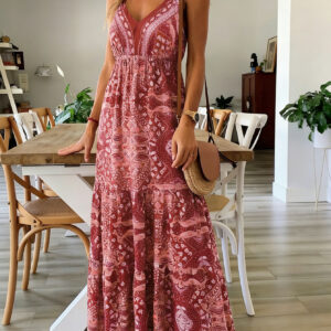 Smukt boheme-blomsterprint