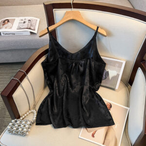 Plus size satin top