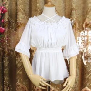 Halterneck Top i Chiffon