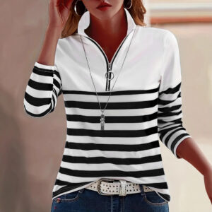 Casual Stribet Top