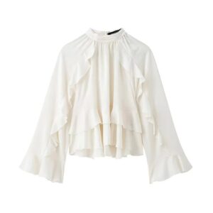 Elegant Satinbluse