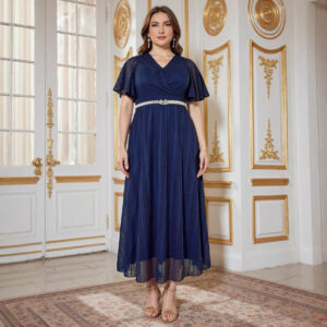 Elegant aftenkjole i plus size