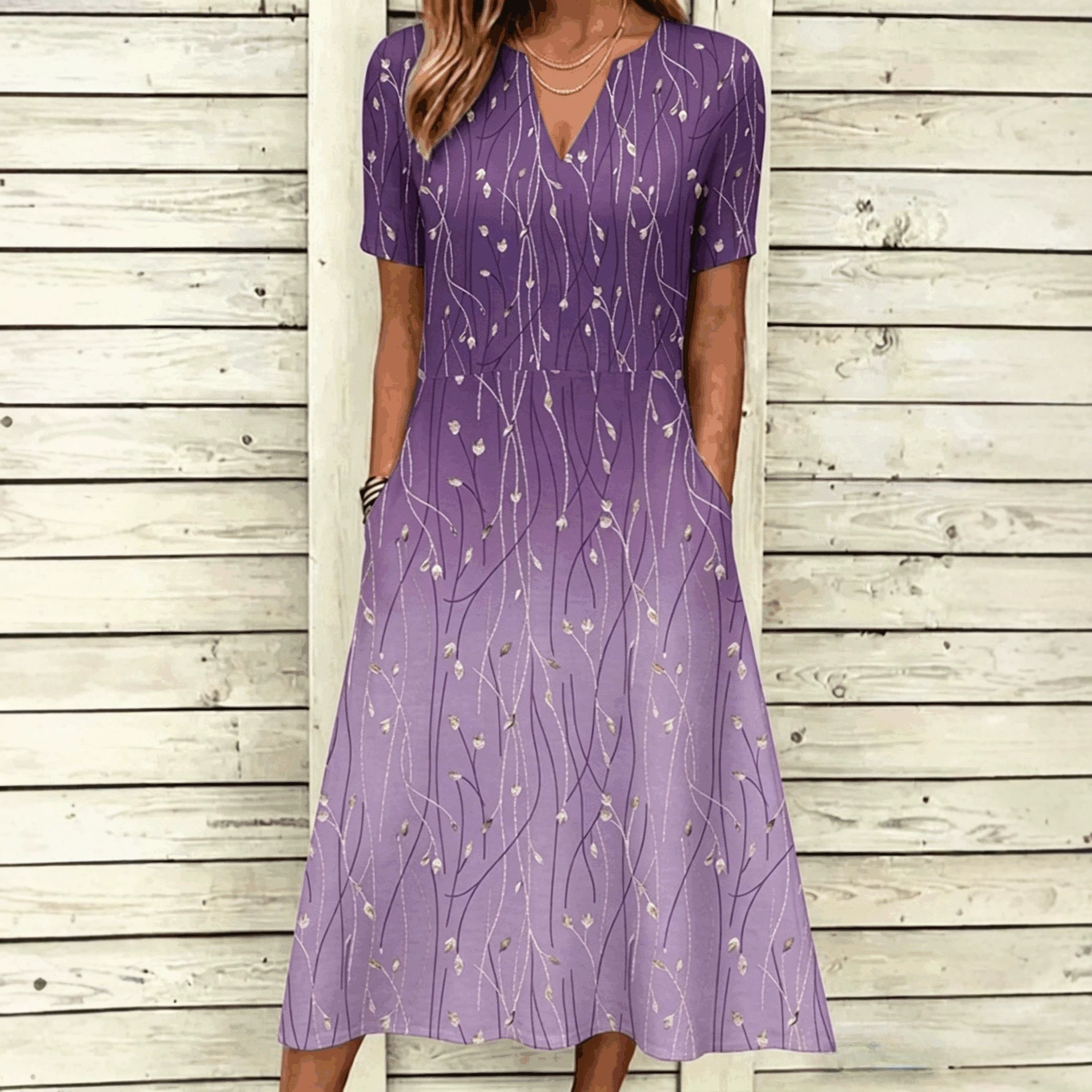 Elegant blomsterprint - Billede 3