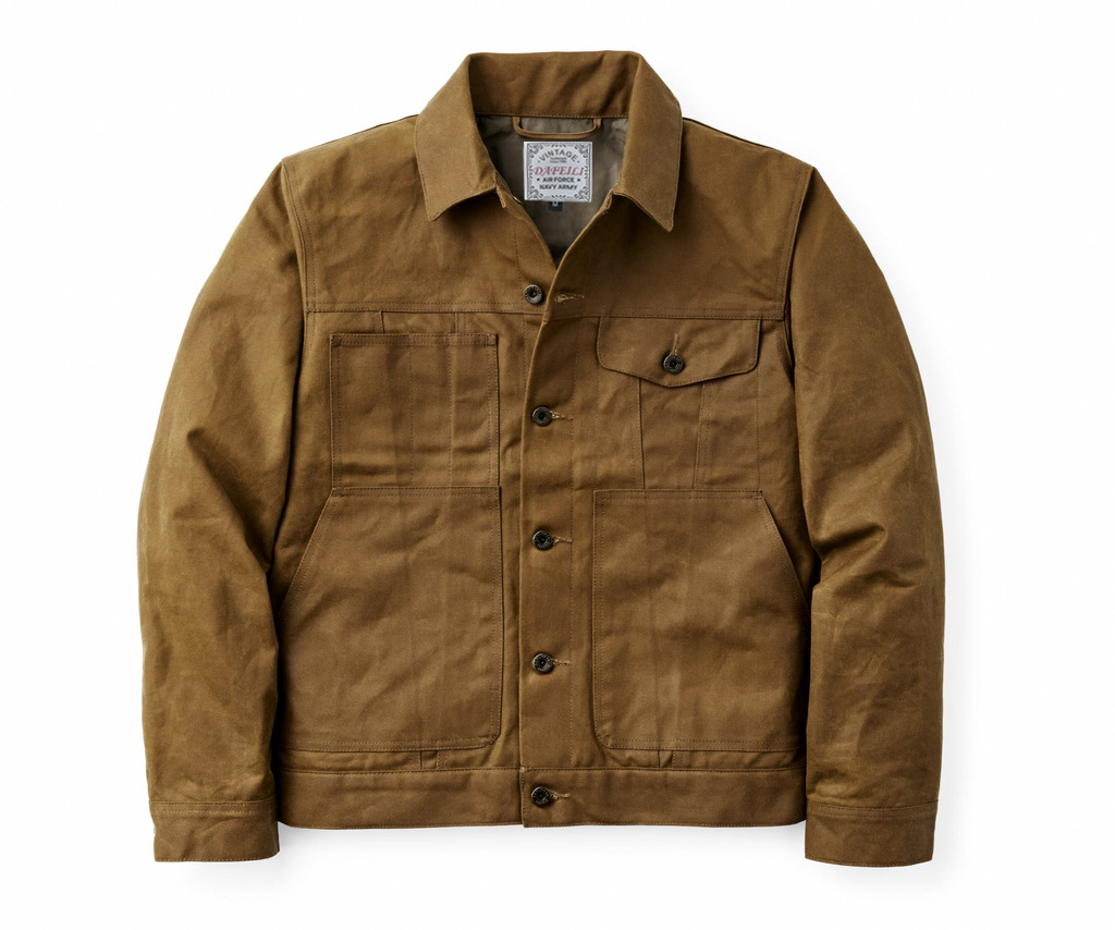 Mens Long-Sleeve Button-Up Retro Lapel Jacket With Multiple Pockets - Image 5