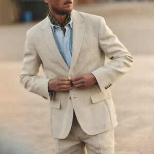 Mens Casual Stylish Suit Jacket Top