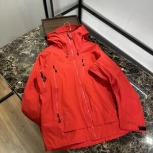 Men Hooded Rain Jacket Fully Seam Sealed Windbreaker Waterproof Breathable Outdoor Shell Jacket For Cycling Camping Trekking Travel Windproof Raincoat