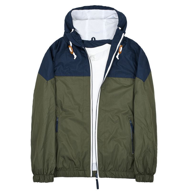 Mens Outdoor Windbreaker Coat Lightweight Single-Layer Softshell Jacket - Image 3