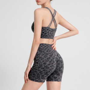 Women’s Yoga Top & Shorts Set
