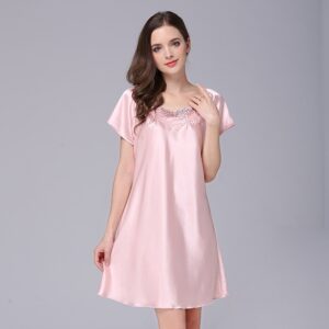 Casual Silk Pajamas For Women Summer