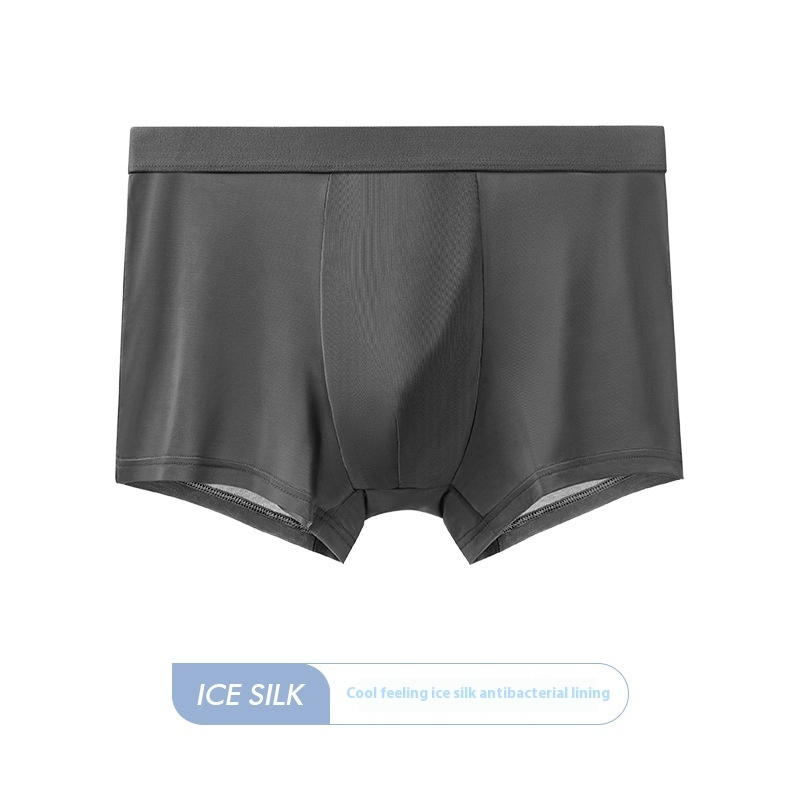 Men's Ice Silk Summer 5A Antibacterial Underwear - Image 7