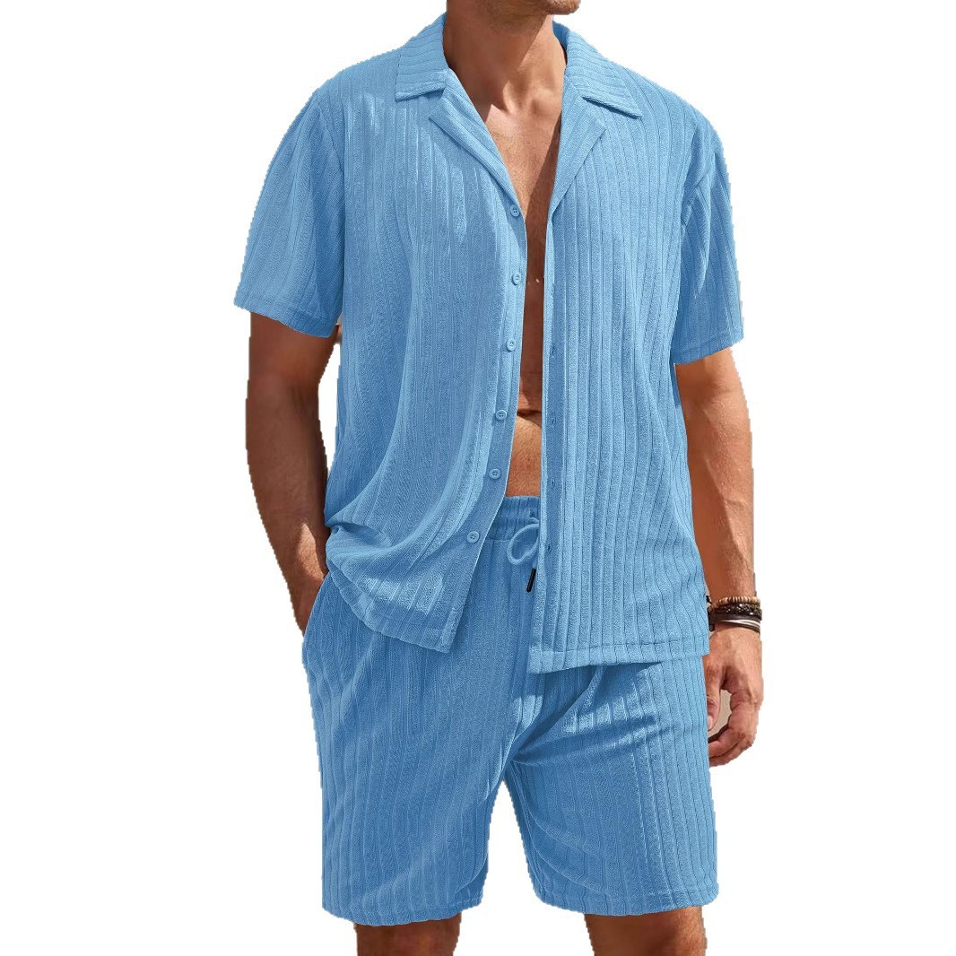 Top And Shorts Set Casual Loungewear - Image 4