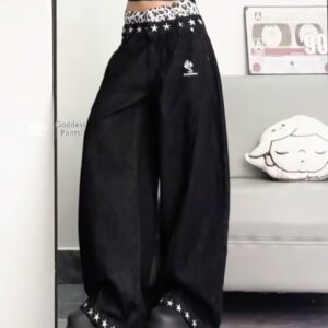 Heavy-embellished Beaded Mens Jeans