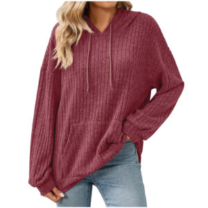 Solid color hoodie