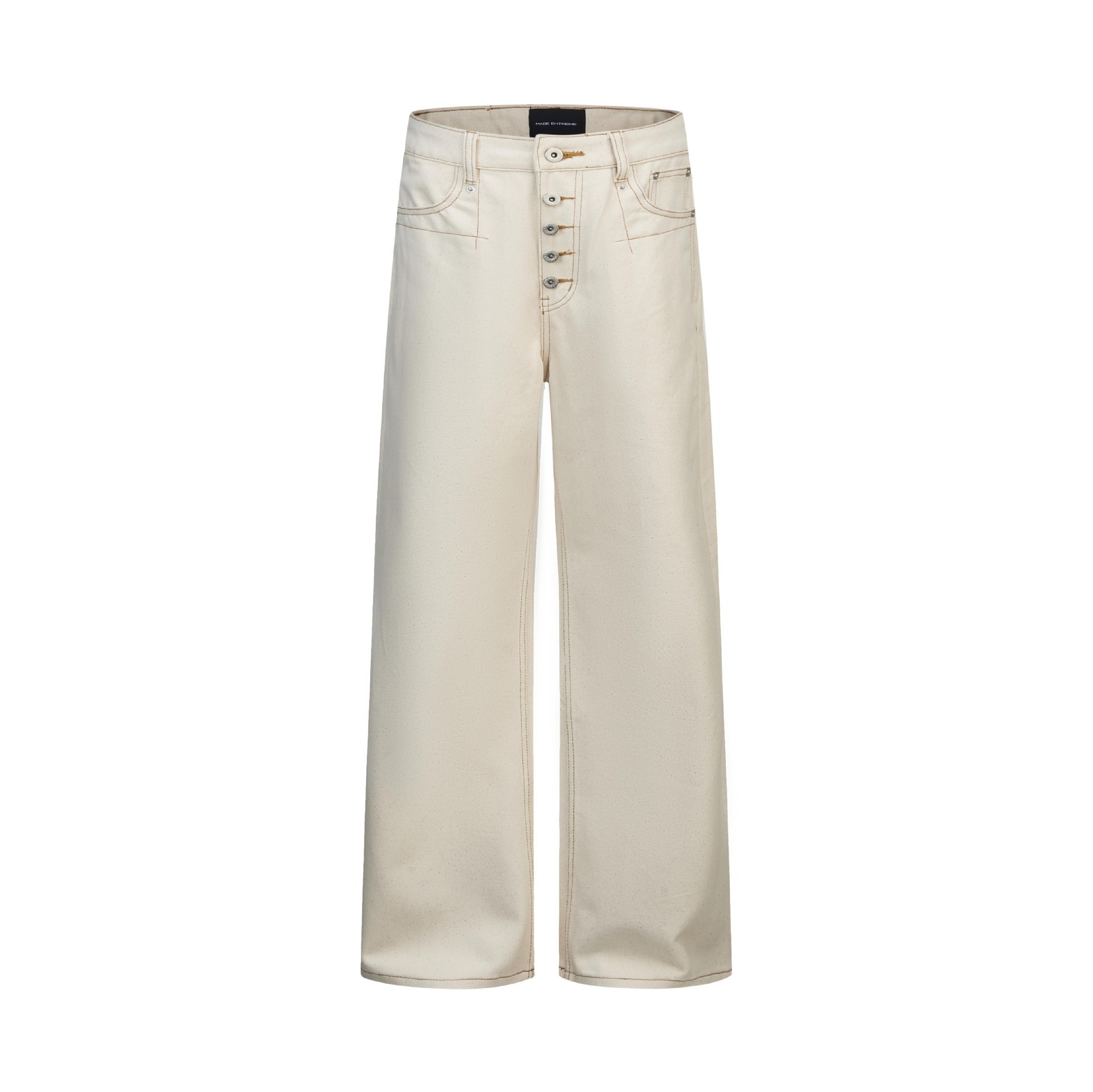Skinny Jeans Zipper Fly Five-piece Buckle - Image 2