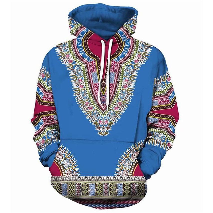 Men Hoodies Sweatshirts African folk-custom 3D Print - Image 2