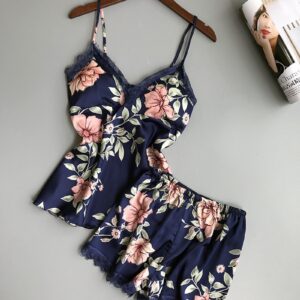 Silk pajamas