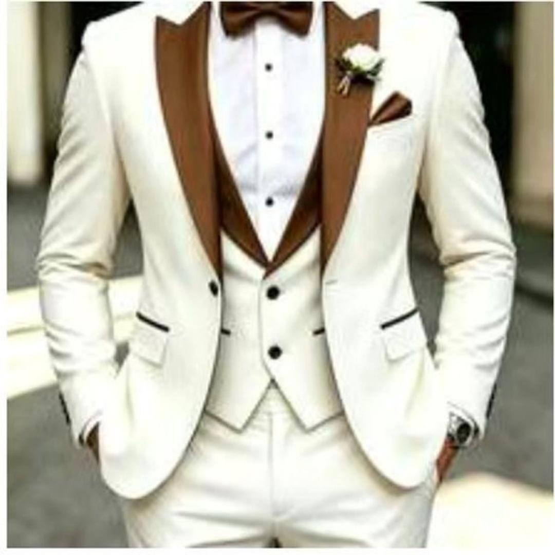 Mens Business Formal Casual Three-Piece Suit - Image 6