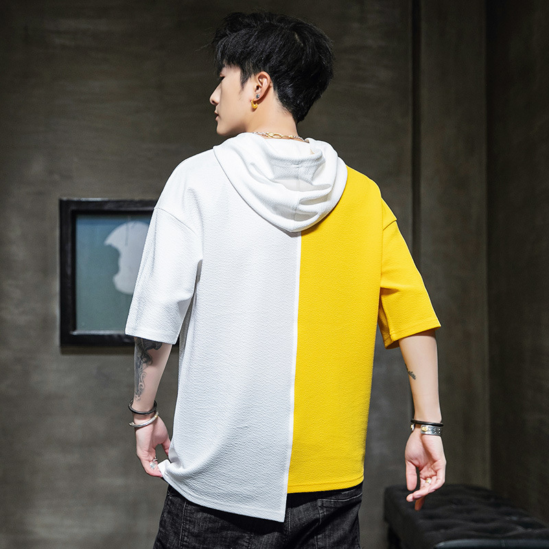 Round neck hooded sweater men - Image 4