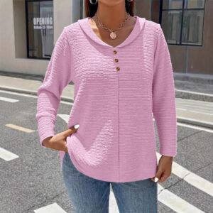 Top with Peter Pan collar
