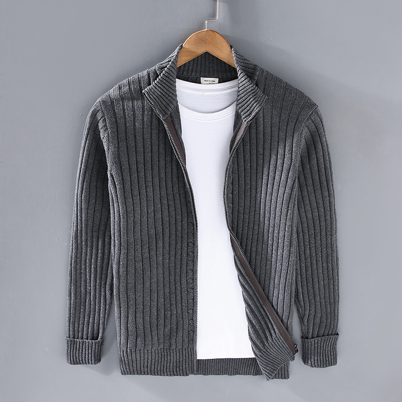 Men Fashion Personalized Sweater Coat - Image 6