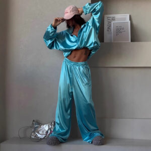 Women’s Sweater & Wide-Leg Pants Set