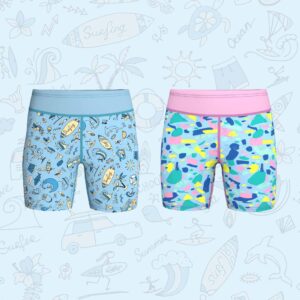 Warm Surfing Upstream Neoprene Swimming Trunks