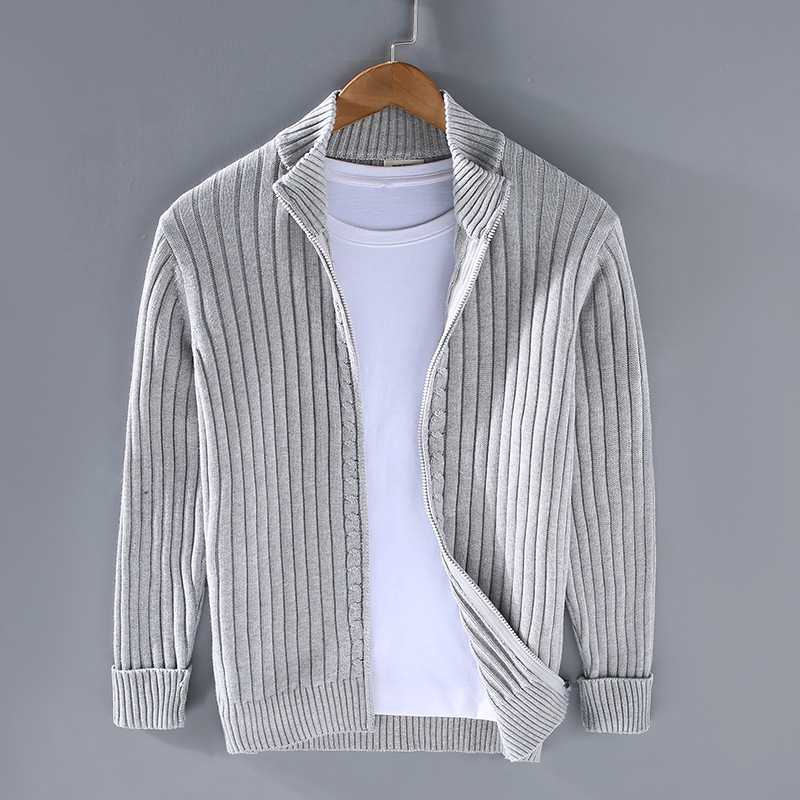 Men Fashion Personalized Sweater Coat - Image 9