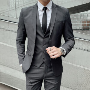 Two-button Suit Jacket Dress Pants Two-piece Set