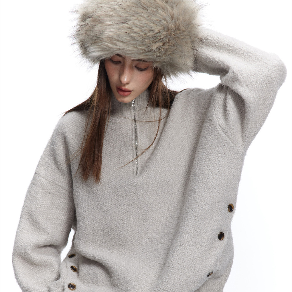 Leisure Commute Zipper Sweater Sweater For Men - Image 2