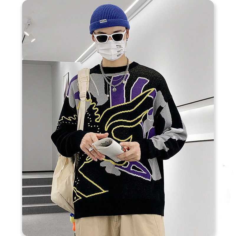 Trendy Lazy Sweater Men - Image 2