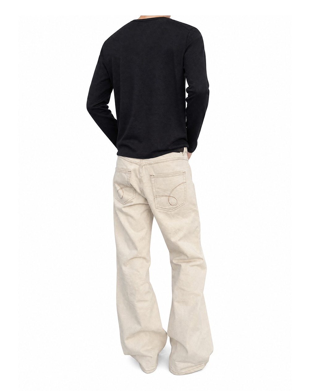Skinny Jeans Zipper Fly Five-piece Buckle - Image 5