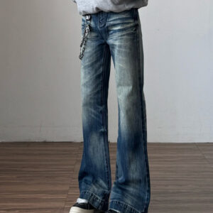 Retro Straight-leg Loose Wide-leg Pants For Men