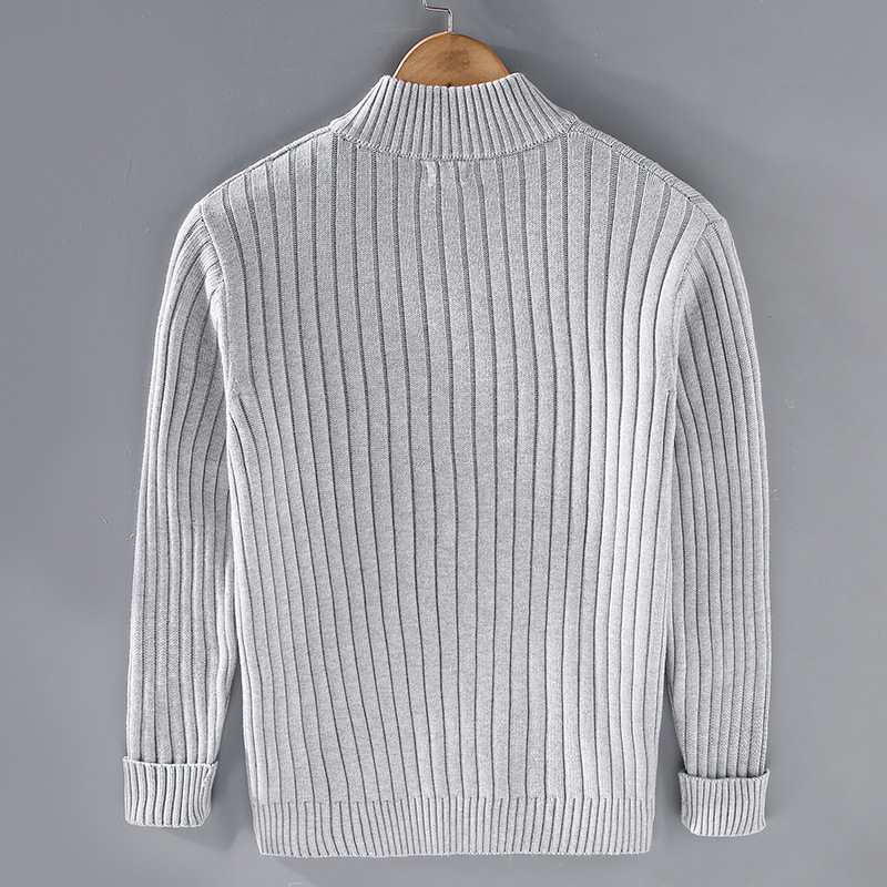 Men Fashion Personalized Sweater Coat - Image 3