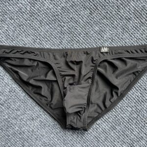 New Upturned Men's Low Waist Ice Silk Briefs