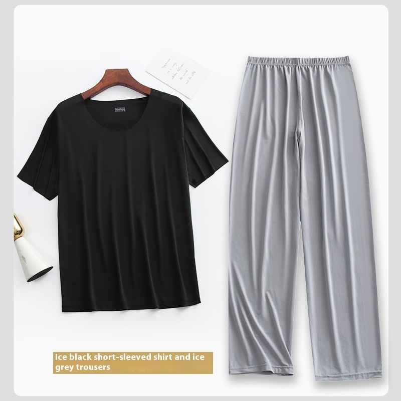 Summer Thin Homewear Suit Pajamas - Image 4