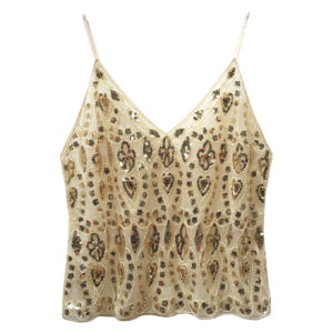 Sequin top with straps
