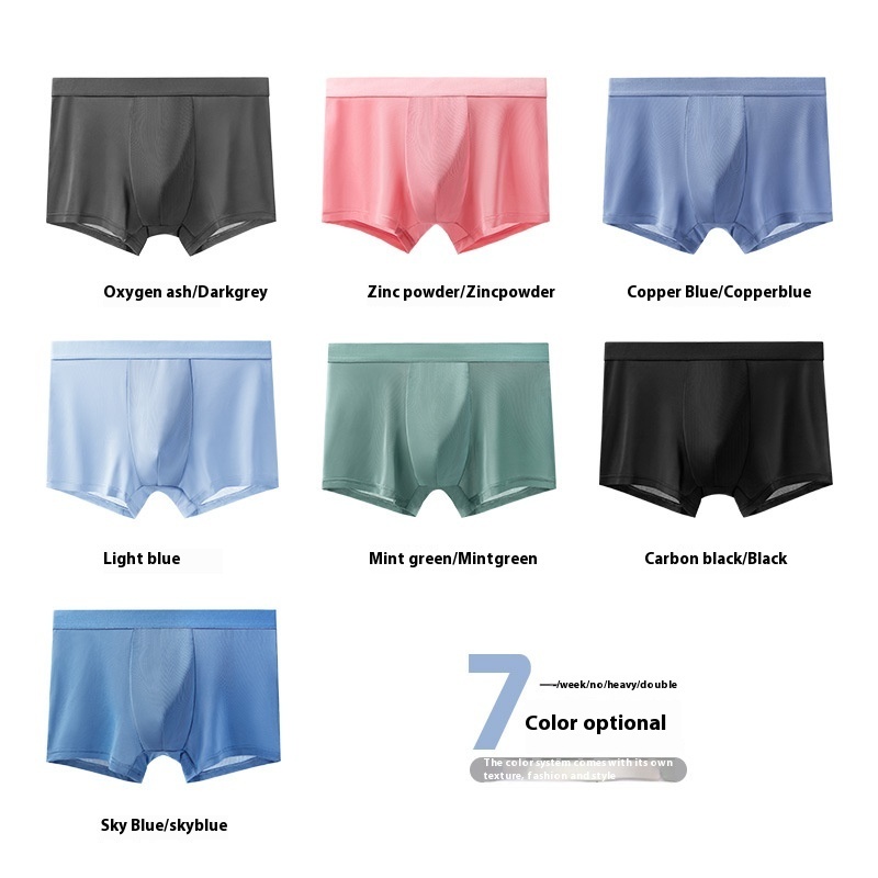 Men's Ice Silk Summer 5A Antibacterial Underwear - Image 2