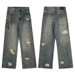 New Autum D Erschutze Awakening Ripped Casual Jeans For Men And Women, One Piece Wholesale