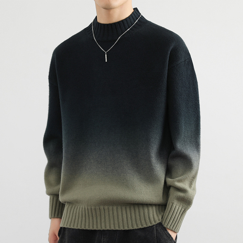 Fashion Personality Gradient Sweater Men - Image 4