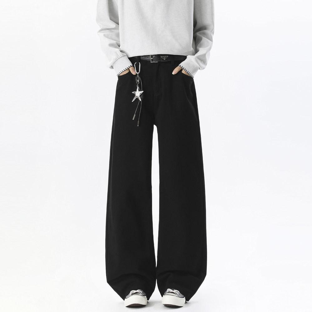 Solid-color Washed Casual Pants For Men - Image 6
