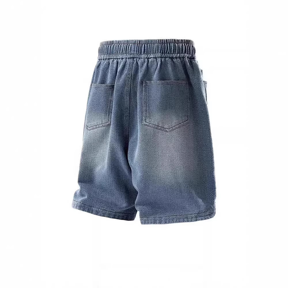 Trendy American-style Summer Slim-fit Denim Shorts - Image 2