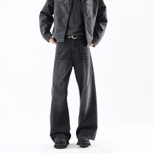 Retro Straight-leg Loose Wide-leg Trousers