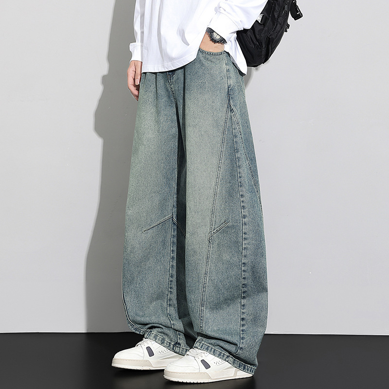 Fall Loose Straight Leg Utility Trousers - Image 6