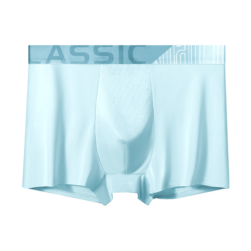 Men's Ice Silk Boxer Briefs Breathable, Moisture-Managing, Ultra-Soft Comfort Underwear For Summer - Image 8